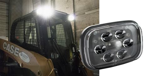 case skid steer lights